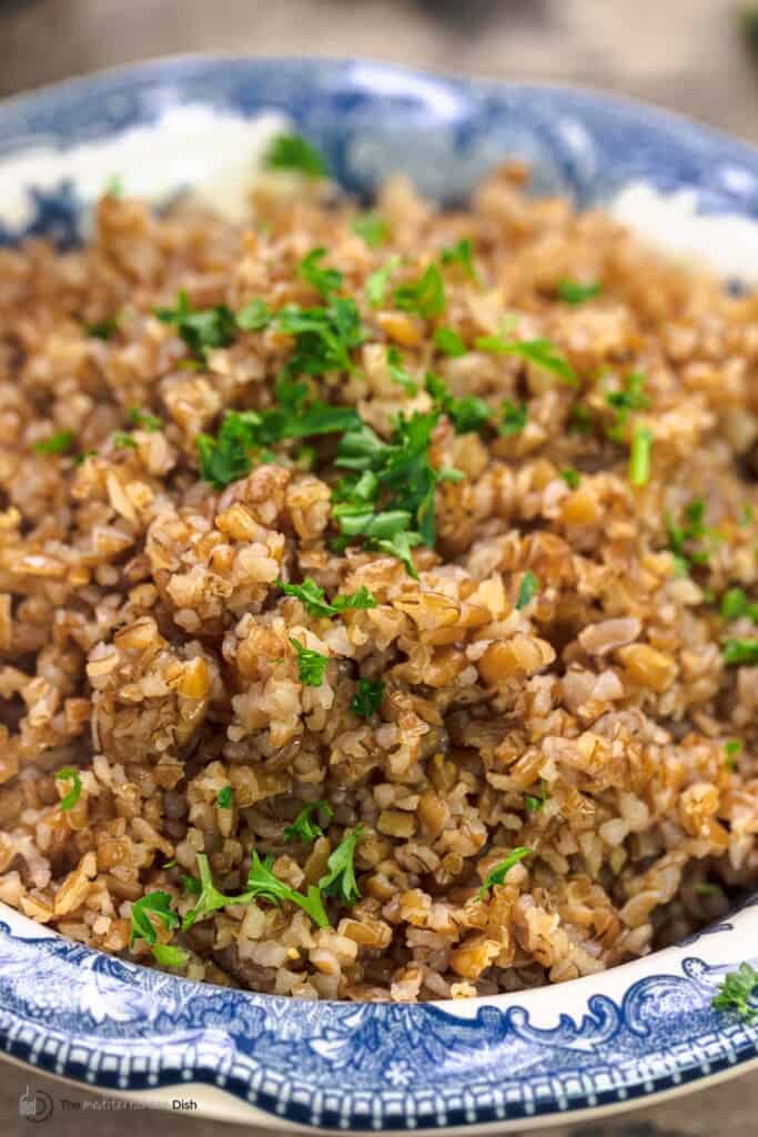 How to Cook Bulgur Wheat (Recipe + Tips) The Mediterranean Dish
