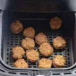 pin image 1 for air fryer falafel.