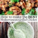 pin image 3 for how to make best grilled chicken thighs