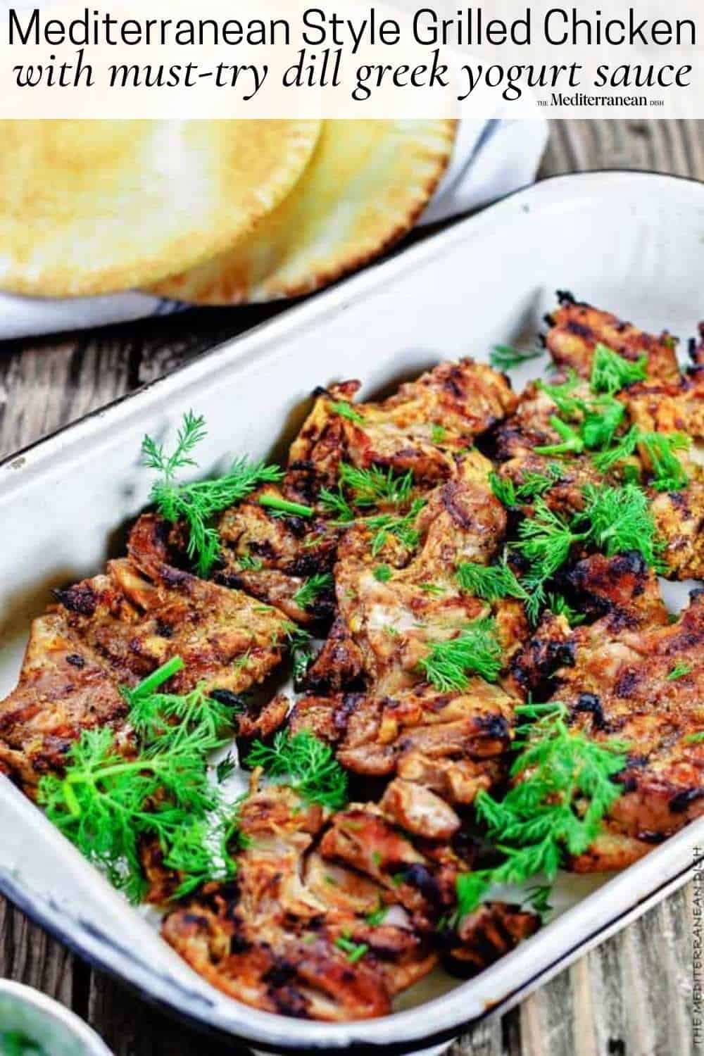 Mediterranean Grilled Chicken Thighs (BEST Marinade) The