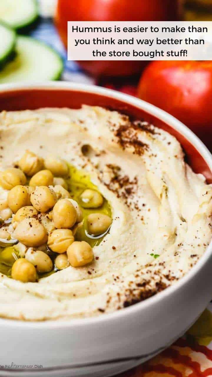 How to Make Hummus (Easy Hummus Recipe) The Mediterranean Dish