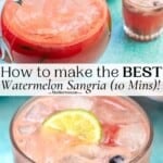 pin image 3 for watermelon sangria recipe.