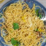 pin image 2 for lemon spaghetti.