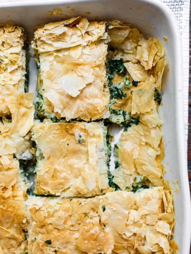 Spanakopita - Greek Spinach Pie