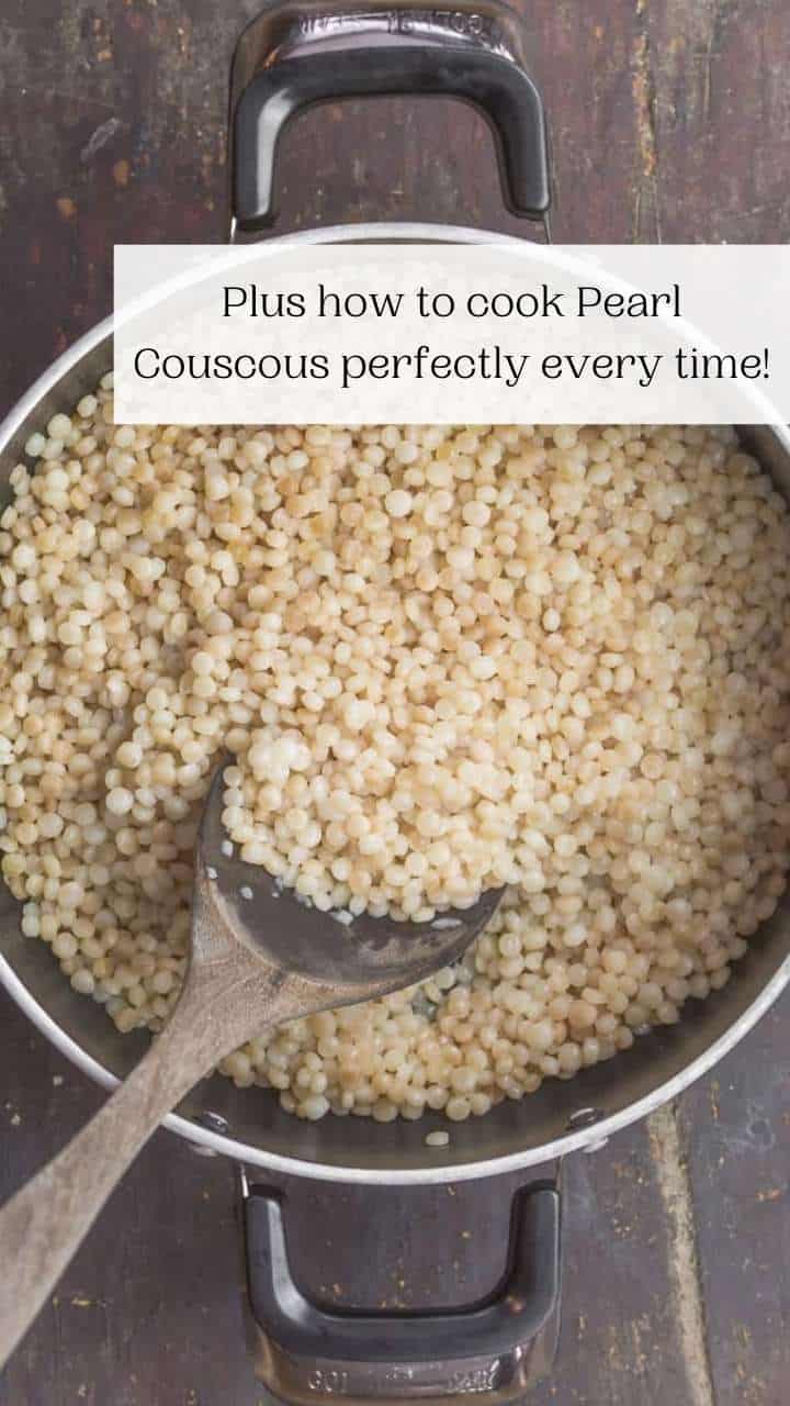 Mediterranean Pearl Couscous Salad - The Mediterranean Dish