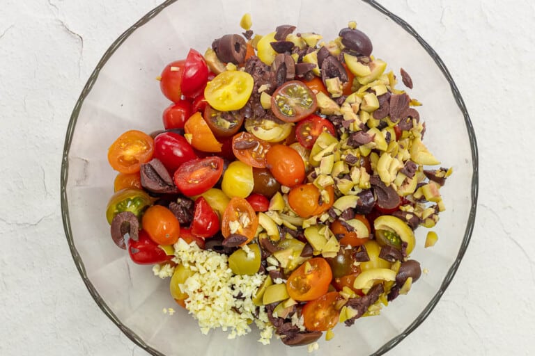 Simple Cherry Tomato Salad The Mediterranean Dish