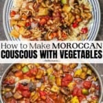 pin image 3 for couscous recipe with roasted vegetables.