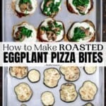 pin image 2 for eggplant pizza recipe.