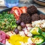 pin image 3 for loaded falafel bowl