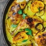 pin image 2 for turmeric roast chicken with fennel.