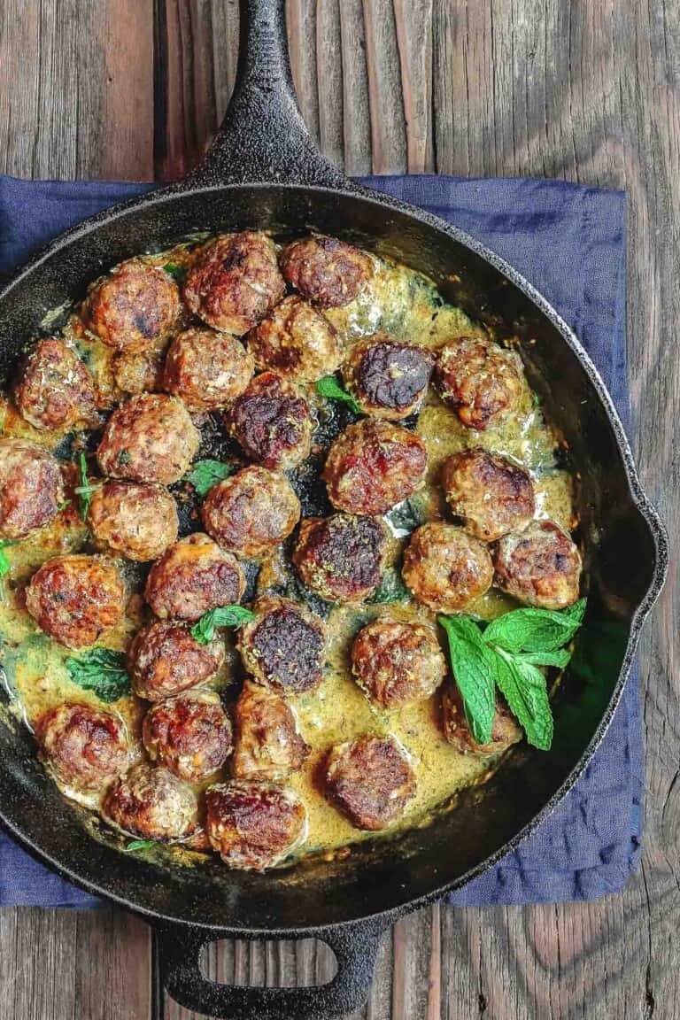 Greek Meatballs Recipe (Keftedes) The Mediterranean Dish