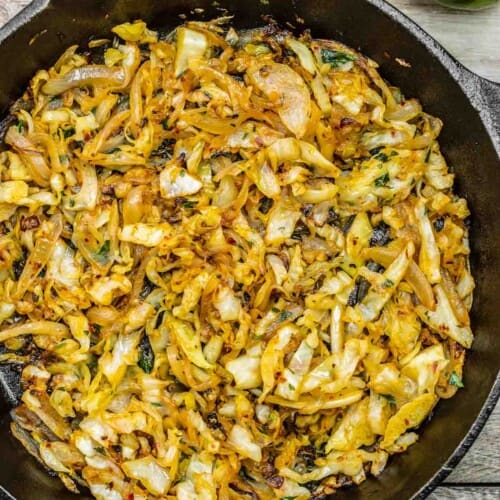 Easy Sautéed Cabbage Recipe The Mediterranean Dish