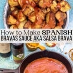 pin image 3 for bravas sauce recipe.