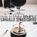 pin image 3 for carajillo, a coffee cocktail.