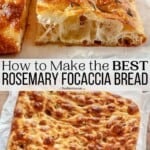 pin image 3 for focaccia recipe.