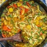 pin image 2 for chicken orzo soup.