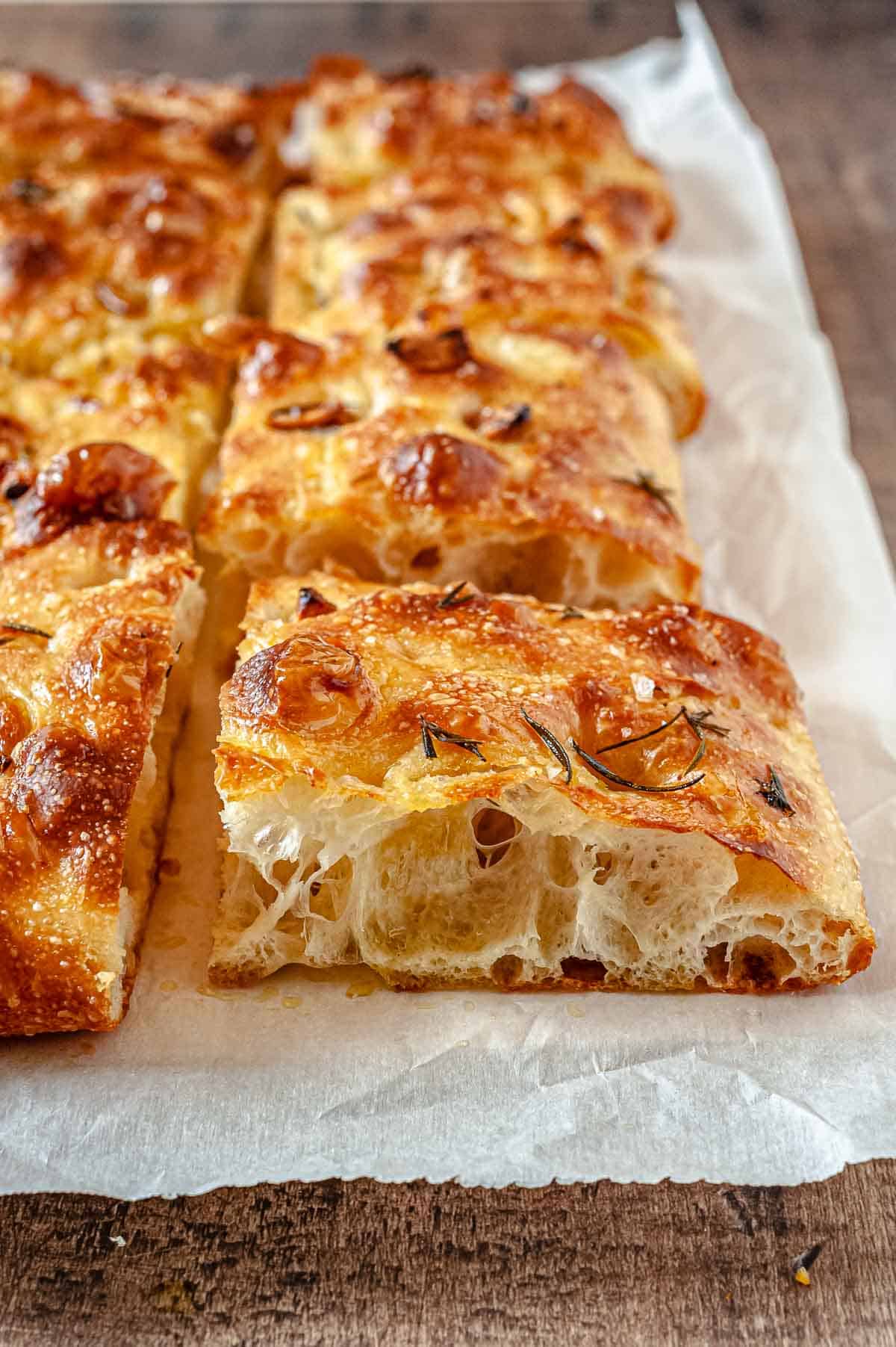 Roasted Garlic and Rosemary Focaccia The Mediterranean Dish