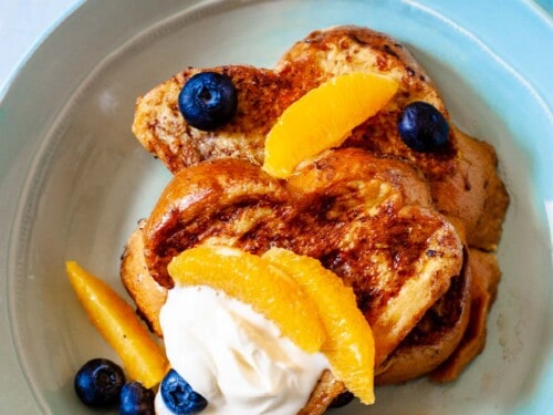 Challah French Toast | The Mediterranean Dish