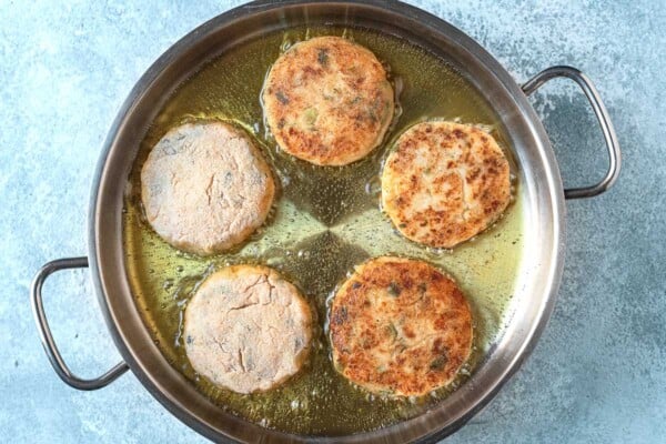 15-Min Leftover Mashed Potato Pancakes | The Mediterranean Dish