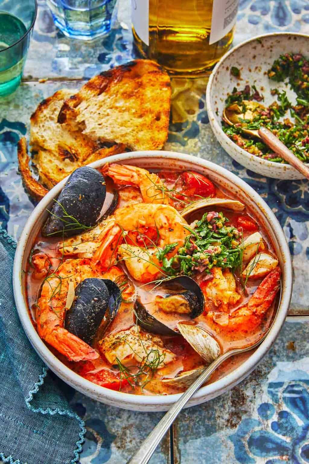 Cioppino (Seafood Stew) The Mediterranean Dish
