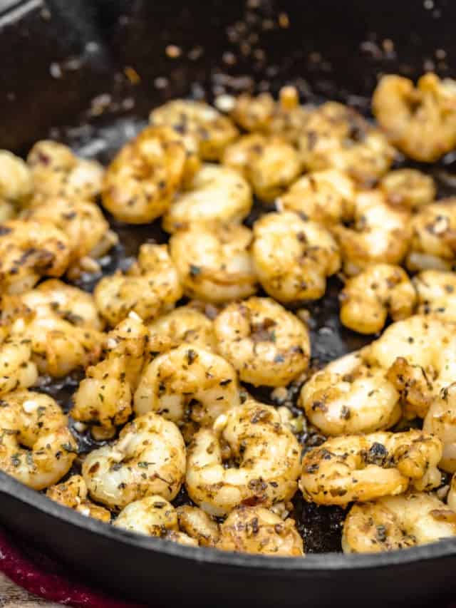 Easy Sautéed Shrimp - The Mediterranean Dish