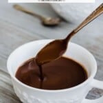 pin image 2 for italian hot chocolate.