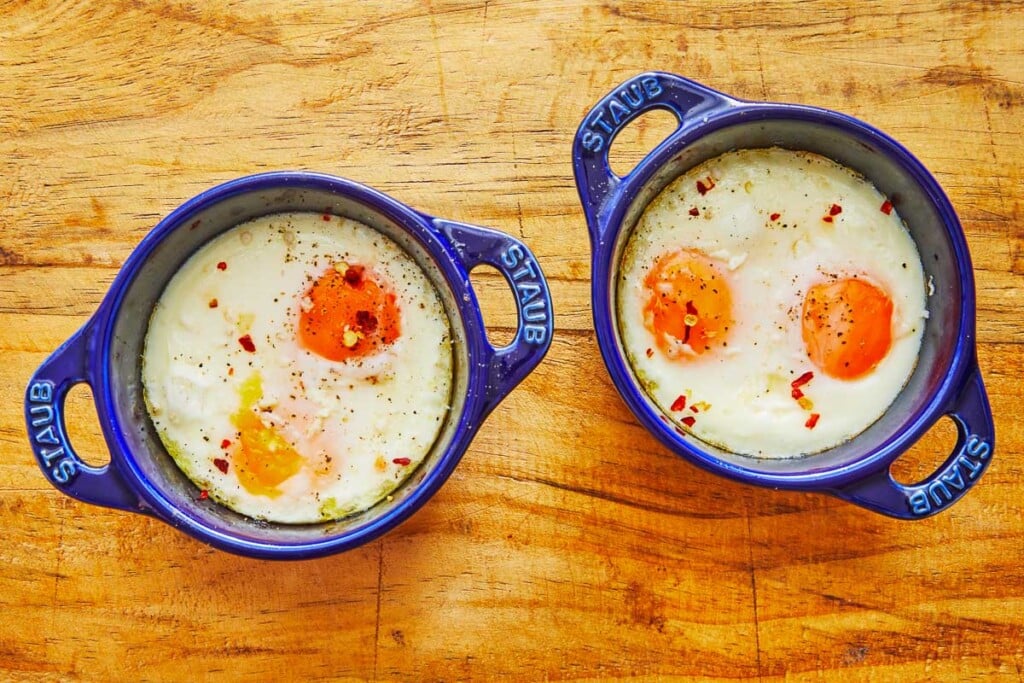 Oven Baked Eggs The Mediterranean Dish