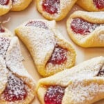 close up of a plate of pizzicati cookies.