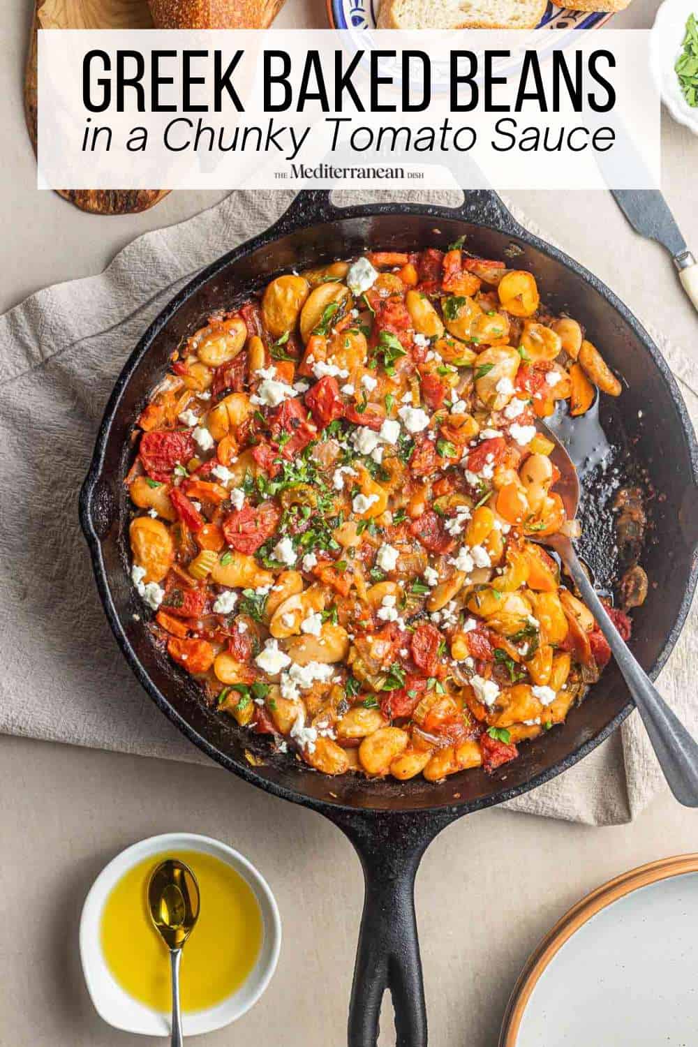 Gigantes Plaki (Greek Baked Beans) HealthyRecipes.ExtremeFatloss