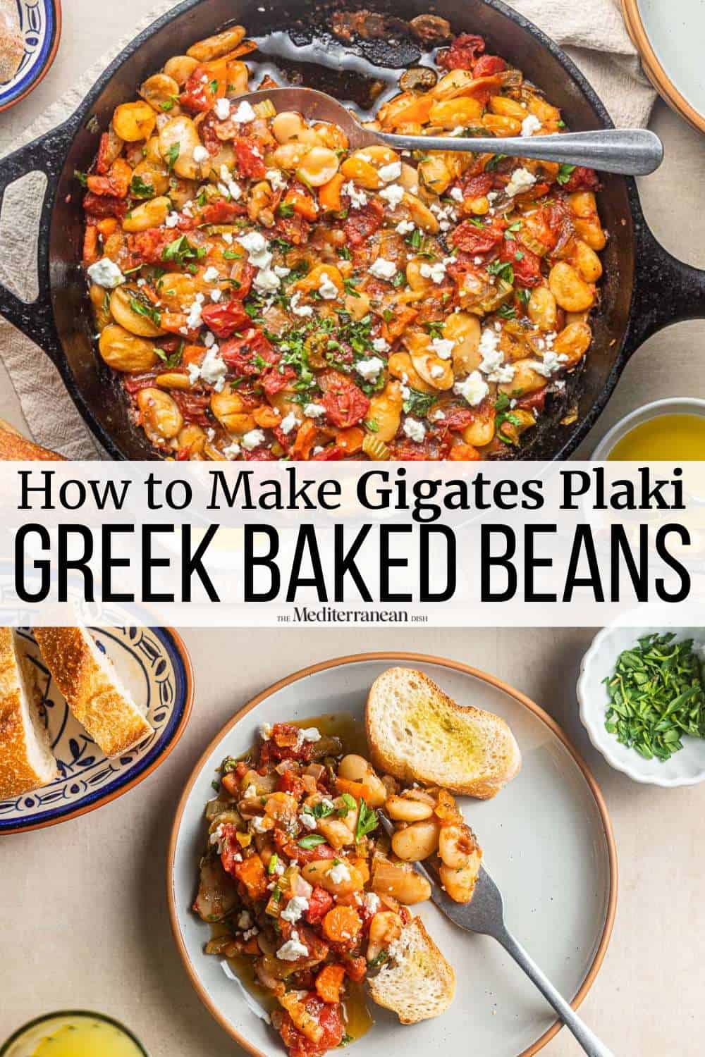 Gigantes Plaki (Greek Baked Beans) HealthyRecipes.ExtremeFatloss