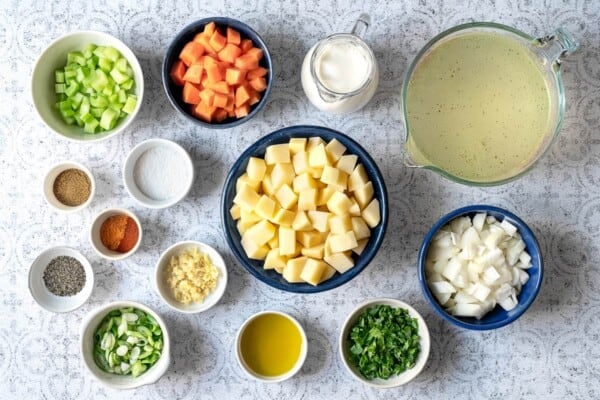 Healthy Potato Soup | The Mediterranean Dish