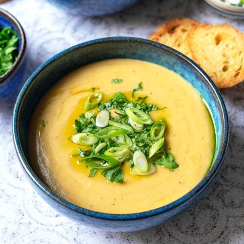 Healthy Potato Soup | The Mediterranean Dish
