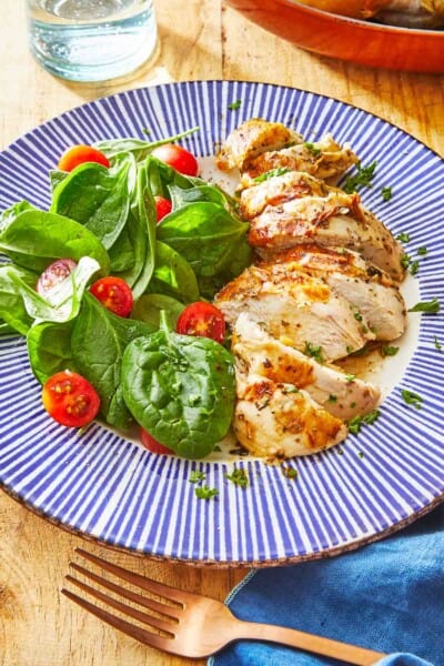 Easy Oven Roasted Whole Chicken | The Mediterranean Dish