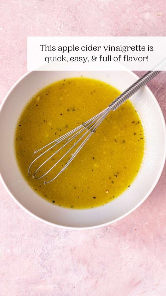 Apple Cider Vinaigrette The Mediterranean Dish