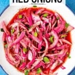 pin image 1 for pickled red onions.