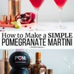 pin image 3 for pomegranate martini.