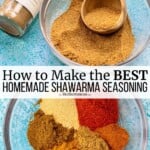 pin image 3 for homemade shawarma spic blend.