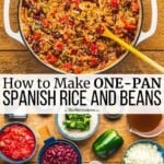 pin image 3 for spanish rice and beans.