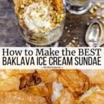 pin image 3 for baklava ice cream.