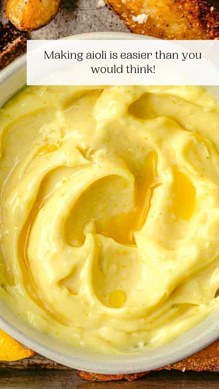 Aioli (Garlic Aioli) The Mediterranean Dish