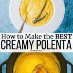 pin image 3 for how to make polenta.