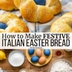 pin image 3 for italian easter bread.