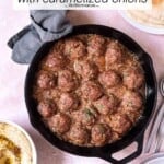 pin image 2 for lamb meatballs.