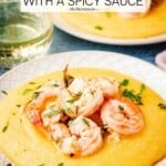 pin image 1 for polenta and shrimp.