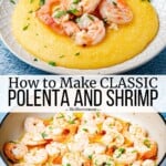 pin image 3 for polenta and shrimp.