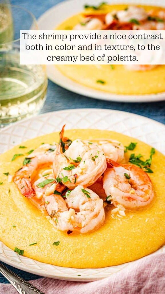 Shrimp and Polenta The Mediterranean Dish