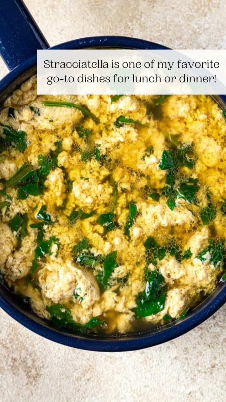 Stracciatella Soup The Mediterranean Dish