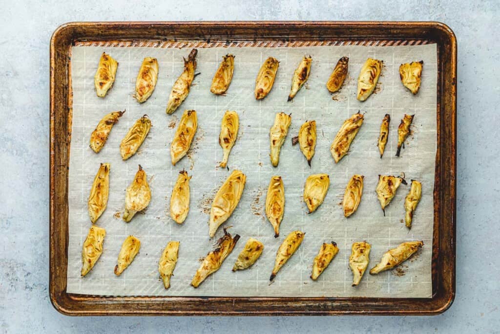 Roasted Artichoke Hearts The Mediterranean Dish