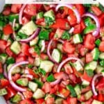 pin image 2 for cucumber tomato salad.