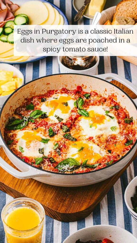 Eggs in Purgatory (Uova in Purgatorio) The Mediterranean Dish